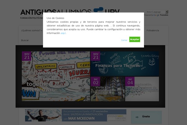 antiguosupv.org site used Infinite