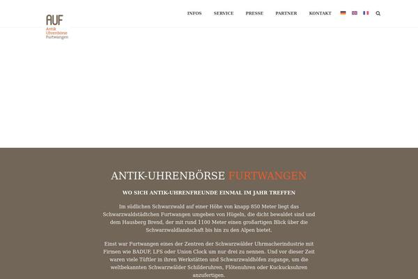 Jupiter Child theme site design template sample