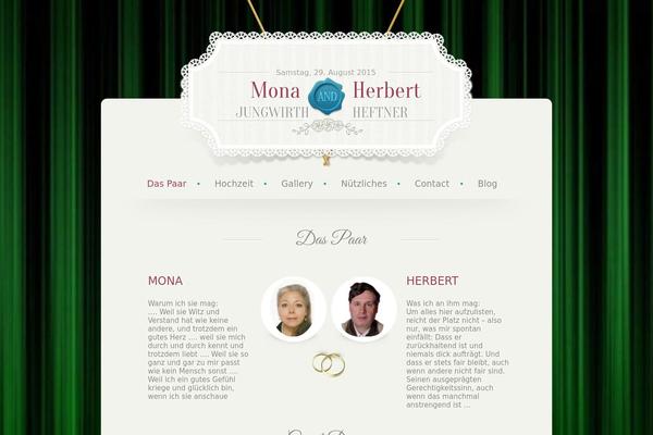 Wedding-wp theme site design template sample