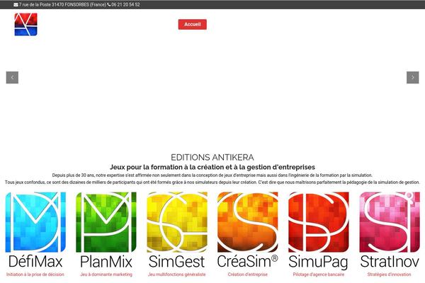 Startit theme site design template sample