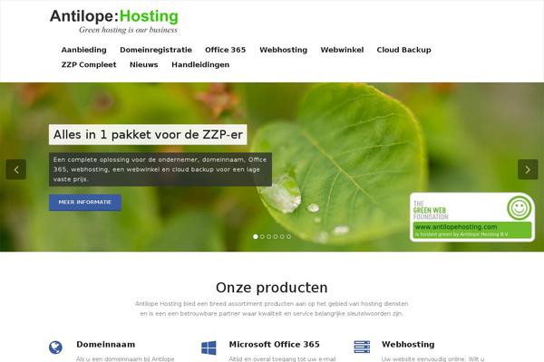Site using WeFact Hosting bestelformulier integratie plugin