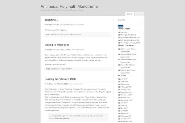 antimodal.com site used Vanilla-cart