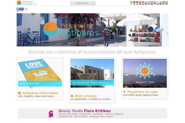 Thevacationrental theme site design template sample