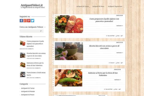 CookingPress theme site design template sample