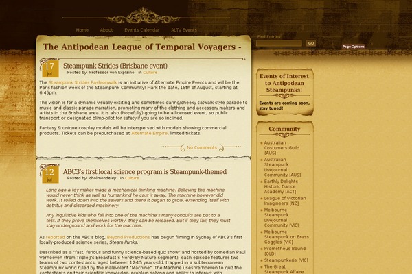 Aspire theme site design template sample