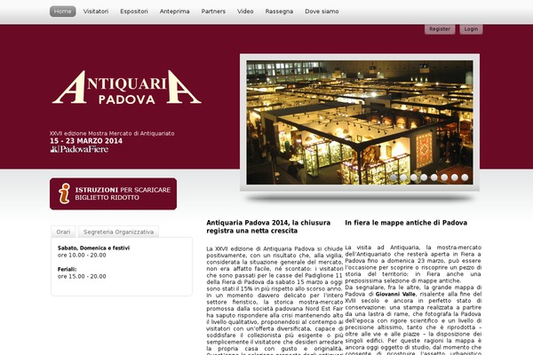 antiquariapadova.com site used Artepadova01