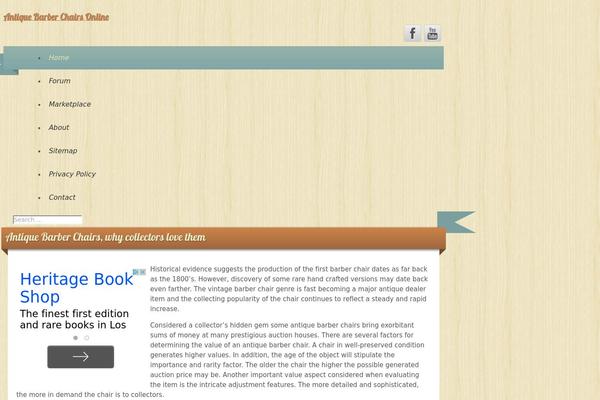 iRibbon theme site design template sample