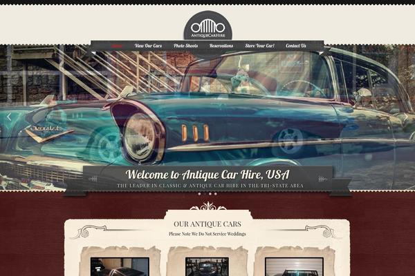 antiquecarhire.com site used Antique