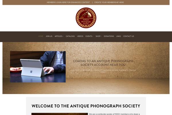 Aps theme site design template sample