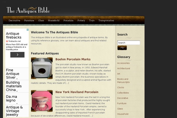 Sophis theme websites examples