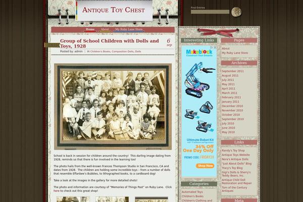 Notepad theme site design template sample