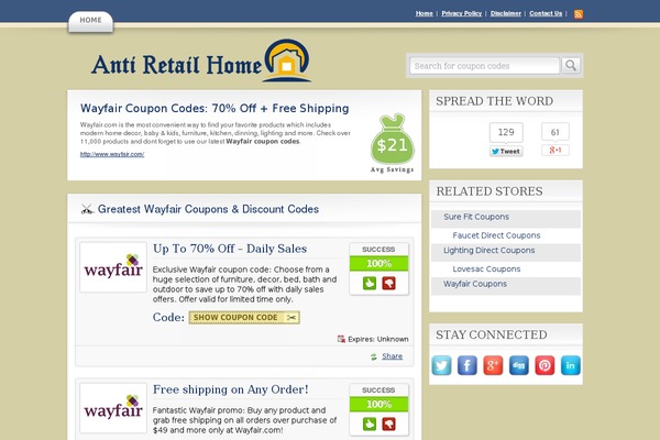 Clipper theme site design template sample