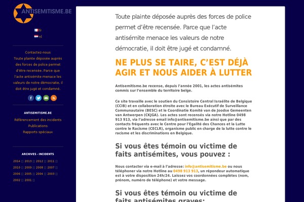 Site using MJ Contact us plugin