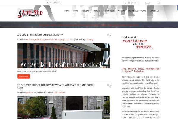 antislip.ca site used Generator