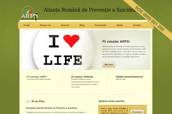 Hopefull theme site design template sample