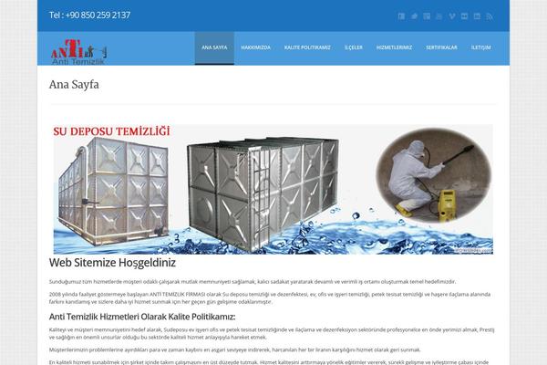 Lotus theme site design template sample
