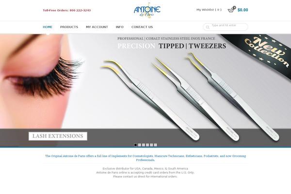 Cb-cosmetico theme site design template sample