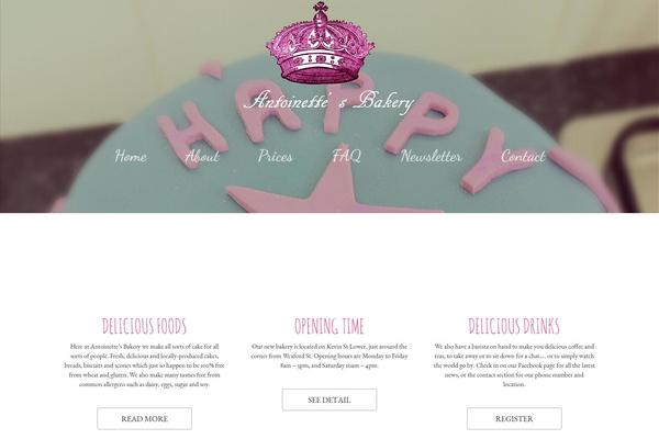 Royalty theme site design template sample