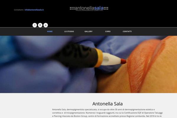 Writer-ancora theme site design template sample