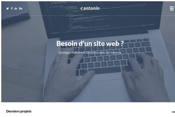 Beckett theme site design template sample