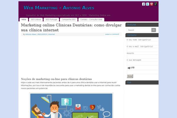 Mantra theme site design template sample