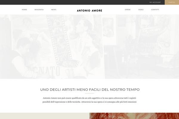 Artday theme site design template sample