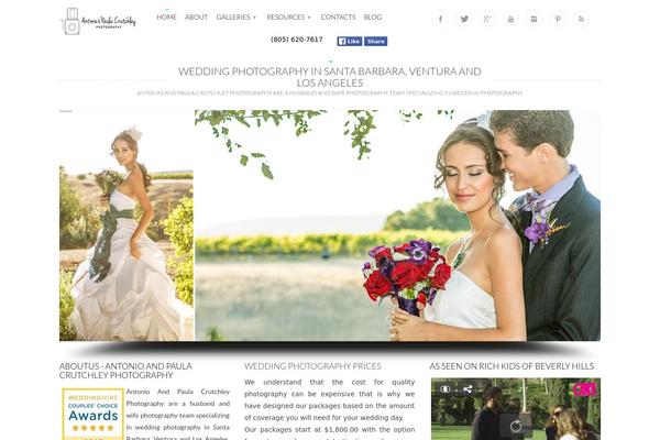 Tripod theme site design template sample