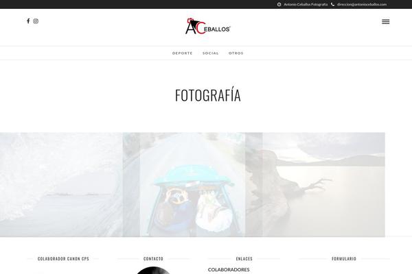 PhotoMe theme site design template sample