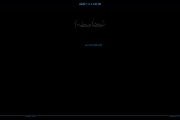 Lovecraft theme site design template sample