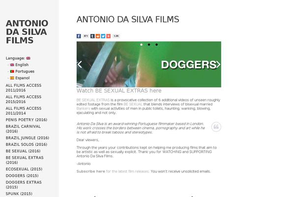 Site using Videojs HTML5 Player plugin
