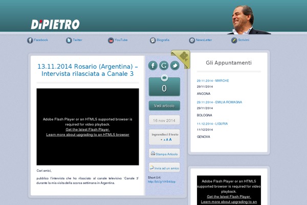 antoniodipietro.com site used Rapture