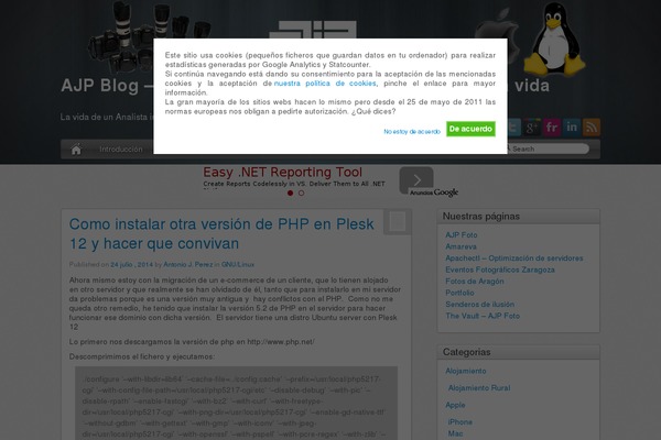 The Box theme site design template sample