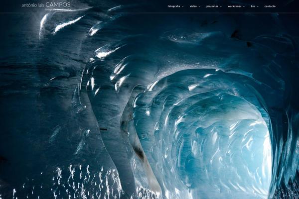 Photography theme site design template sample