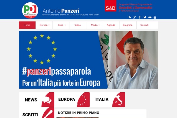antoniopanzeri.it site used Panzeri