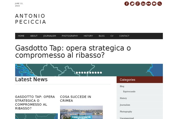 The Newswire theme site design template sample