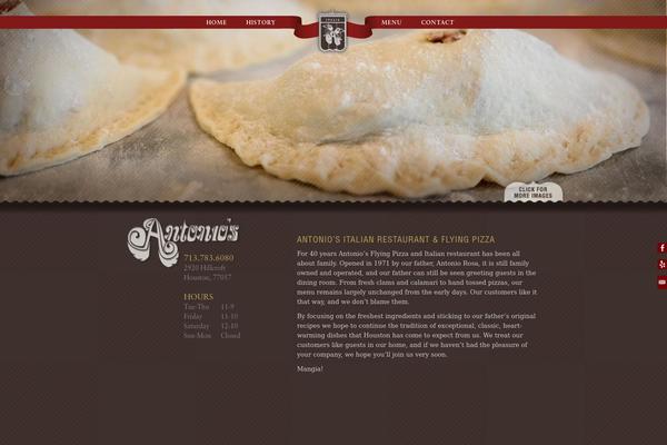 antonios.com site used Antonios