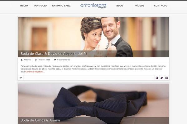 antoniosanz.com site used Jphotolio_v457