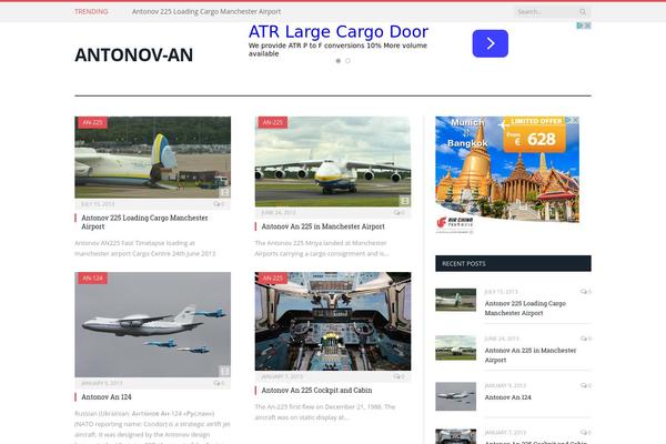 SmartMag theme site design template sample
