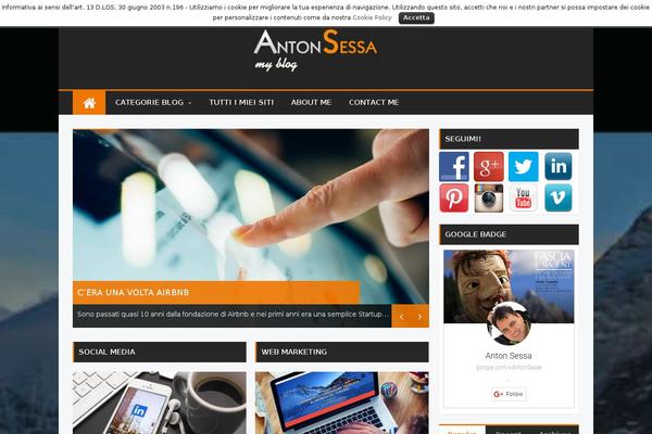 Site using My-pinterest-badge plugin
