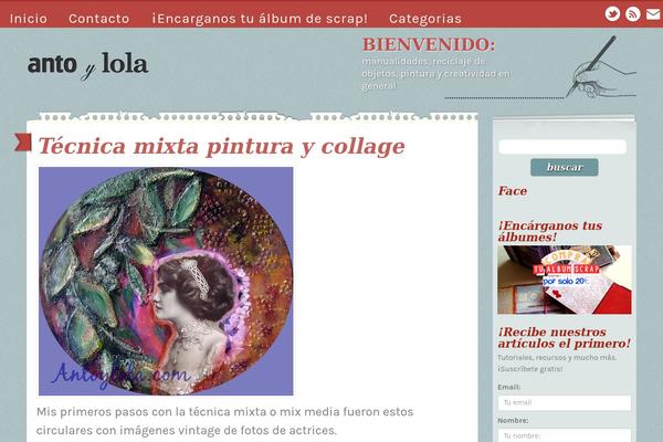 antoylola.com site used Destacaimagen