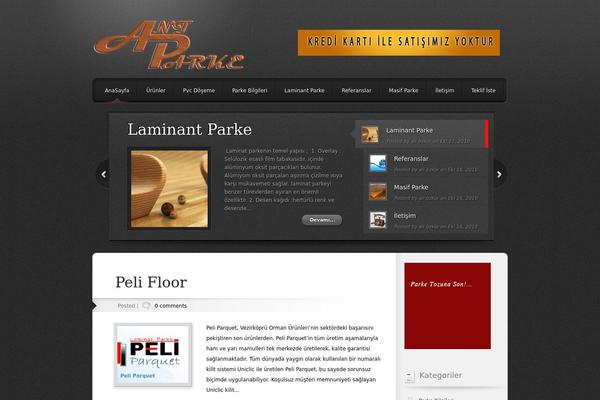 Polished theme site design template sample