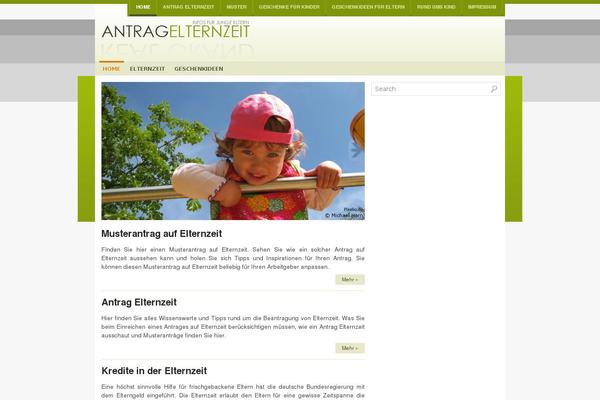 Bloggist theme site design template sample