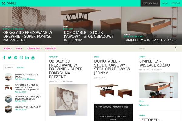 Fullby theme site design template sample