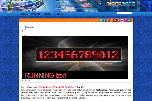 GoBlog theme site design template sample