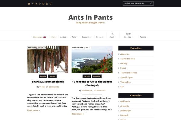 Cleanblog-pro theme site design template sample