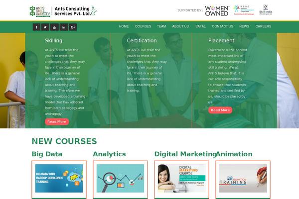 Site using Slider plugin