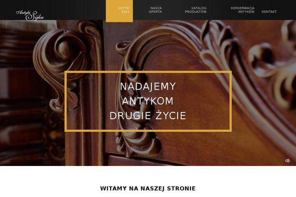 2020 theme site design template sample