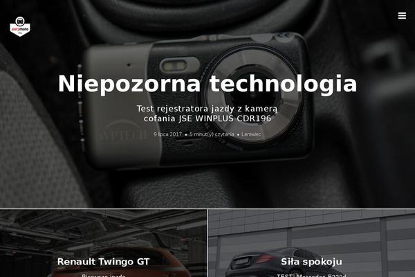 Ink Child theme site design template sample