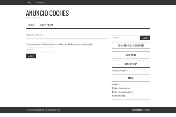 Fashionistas theme site design template sample