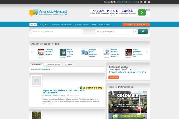 ClassiPress theme site design template sample